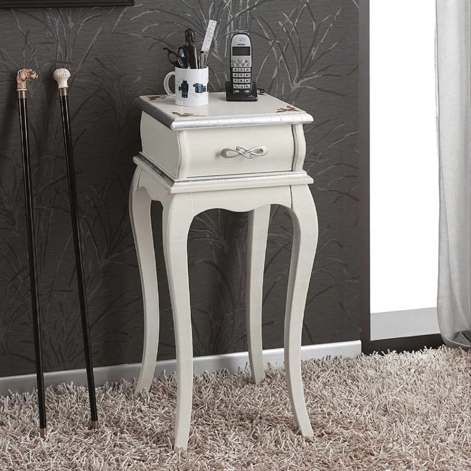 Support de téléphone de style classique en bois fabriqué en Italie - Hastings Viadurini