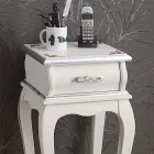 Support de téléphone de style classique en bois fabriqué en Italie - Hastings Viadurini