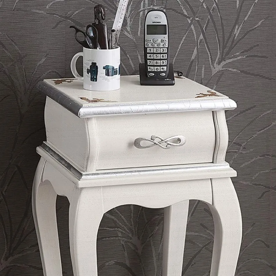 Support de téléphone de style classique en bois fabriqué en Italie - Hastings Viadurini