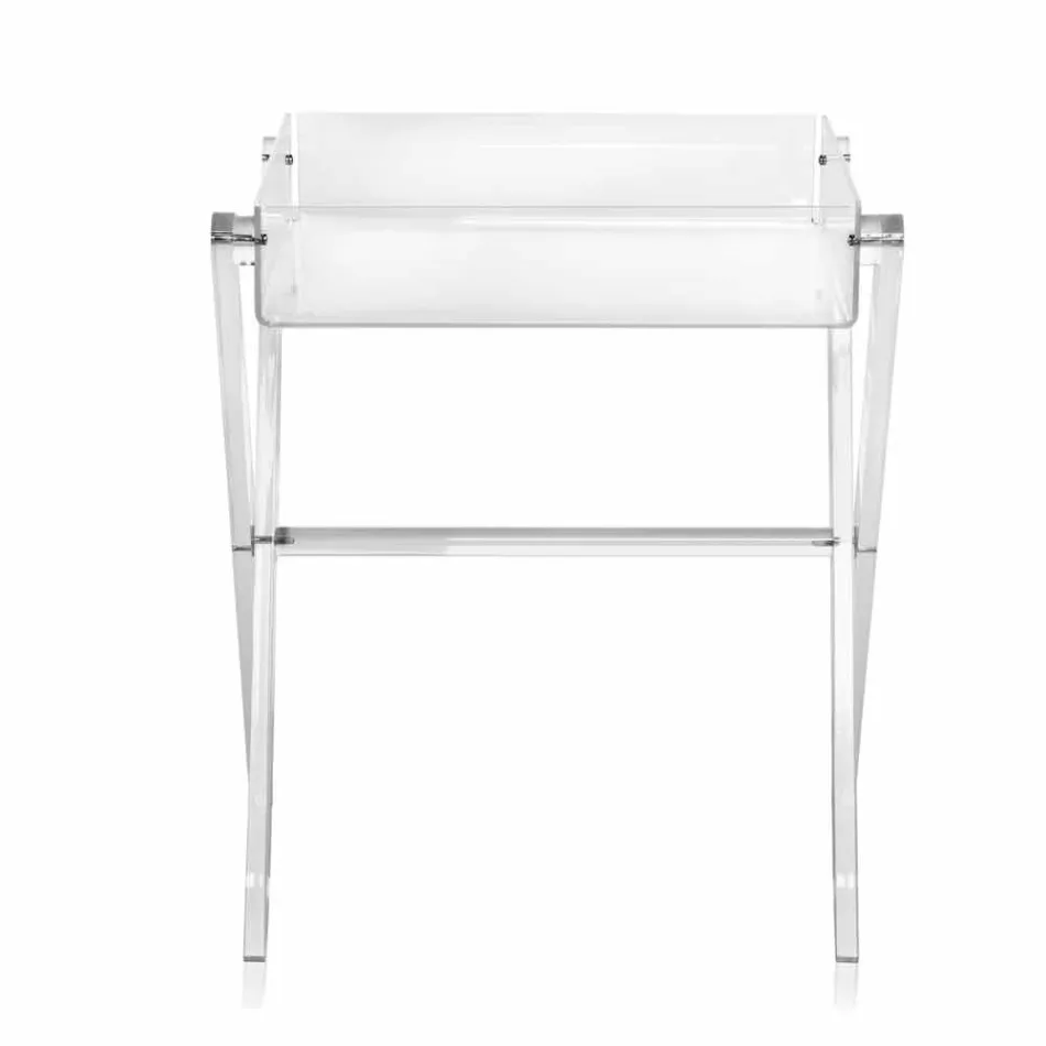 Table basse design transparent Olivia lunchbox made in Italy Viadurini