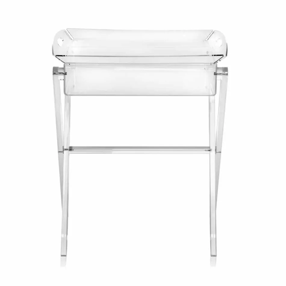 Table basse design transparent Olivia lunchbox made in Italy Viadurini