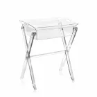 Table basse design transparent Olivia lunchbox made in Italy Viadurini