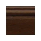 Table basse rectangulaire avec 4 tiroirs et 2 poignées en bois Made in Italy - Ade Viadurini