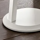 Table basse en MDF laqué avec cadre en bois massif fabriqué en Italie - Tobiko Viadurini