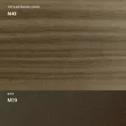 Table Basse Transformable en Métal et Bois Made in Italy - Veneris Viadurini