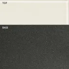 Table Basse Ronde Forme Bateau en Métal et Verre Dépoli - Embarquement Viadurini