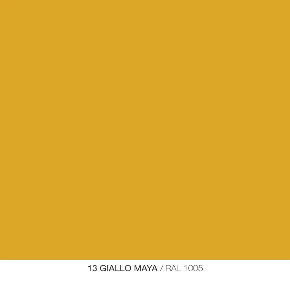 Table basse de jardin ronde en métal de différentes couleurs et 3 tailles - Magali Viadurini