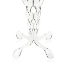 Table d'appoint ronde rouge diamètre 50cm Janis, faite en Italie Viadurini