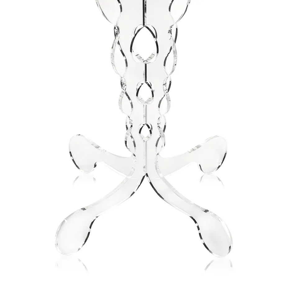 Table d'appoint ronde rouge diamètre 50cm Janis, faite en Italie Viadurini