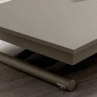 Table basse de salon transformable en Fenix et métal Made in Italy - Chiano Viadurini