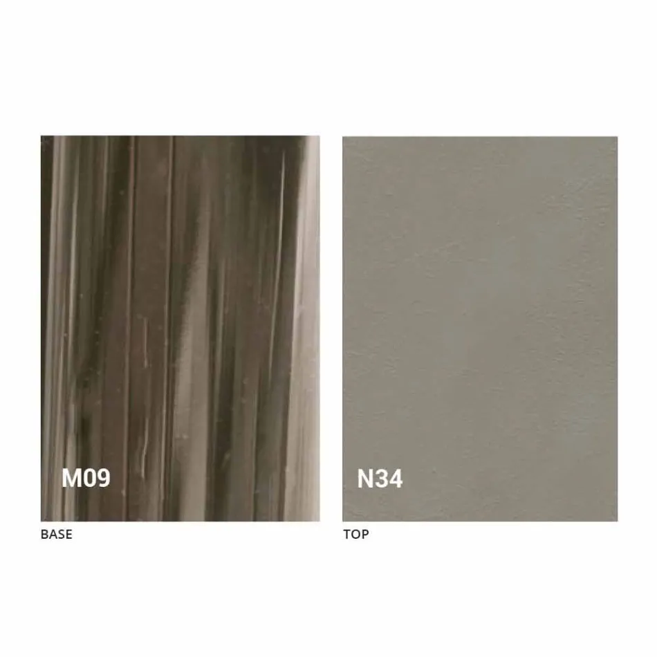 Table basse design transformable en bois et métal noir Made in Italy - Niverio Viadurini