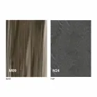 Table basse design transformable en bois et métal noir Made in Italy - Niverio Viadurini