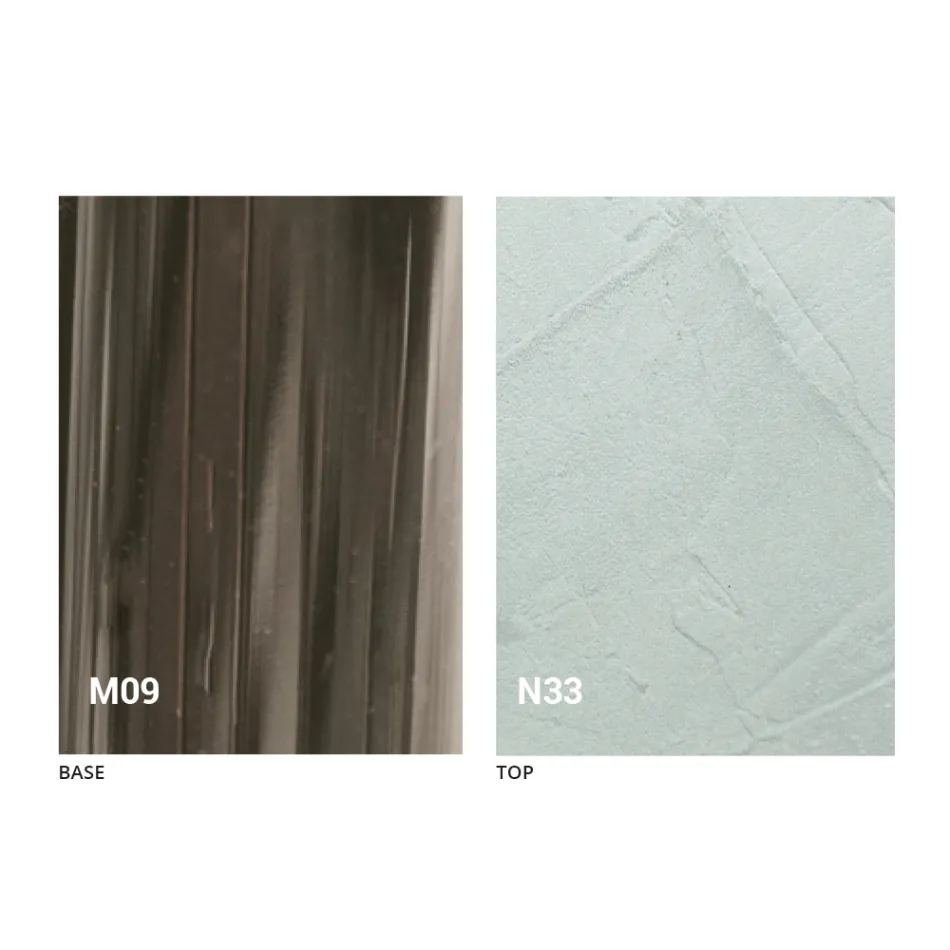 Table basse transformable en bois et métal noir Made in Italy - Niverio Viadurini