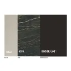 Table Basse Transformable en Métal et Céramique Design Made in Italy - Saturn Viadurini