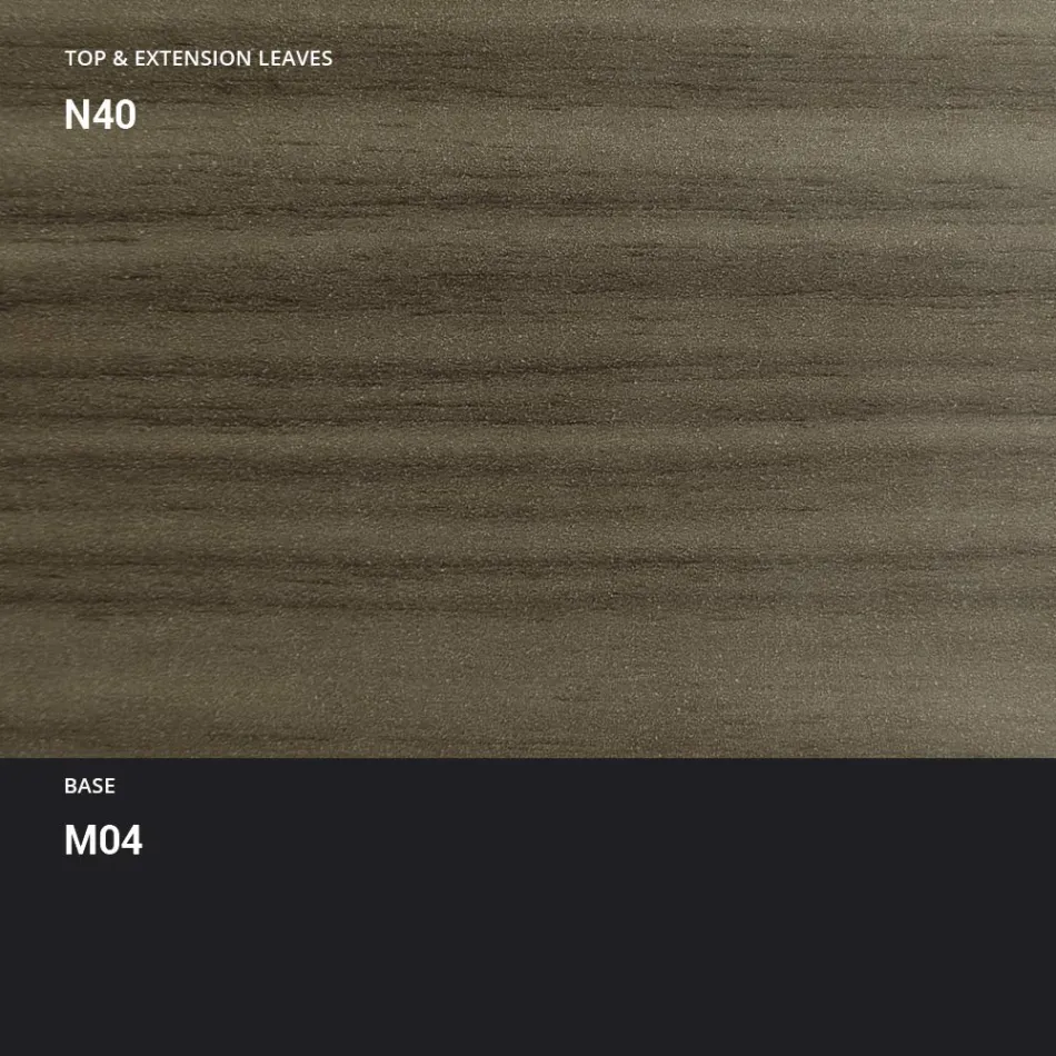 Table basse transformable en table à manger en bois Made in Italy - Polar Viadurini