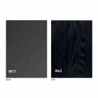 Table Basse Convertible en Table de Salle à Manger Plateau Bois et Base Métal - Pêche Viadurini