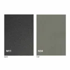 Table Basse Convertible en Table de Salle à Manger Plateau Bois et Base Métal - Pêche Viadurini