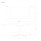 Table Basse Transformable en Métal et Bois Table Made in Italy - Polaris Viadurini