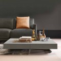 Table basse transformable moderne avec plateau effet Malta Made in Italy - Patroclo