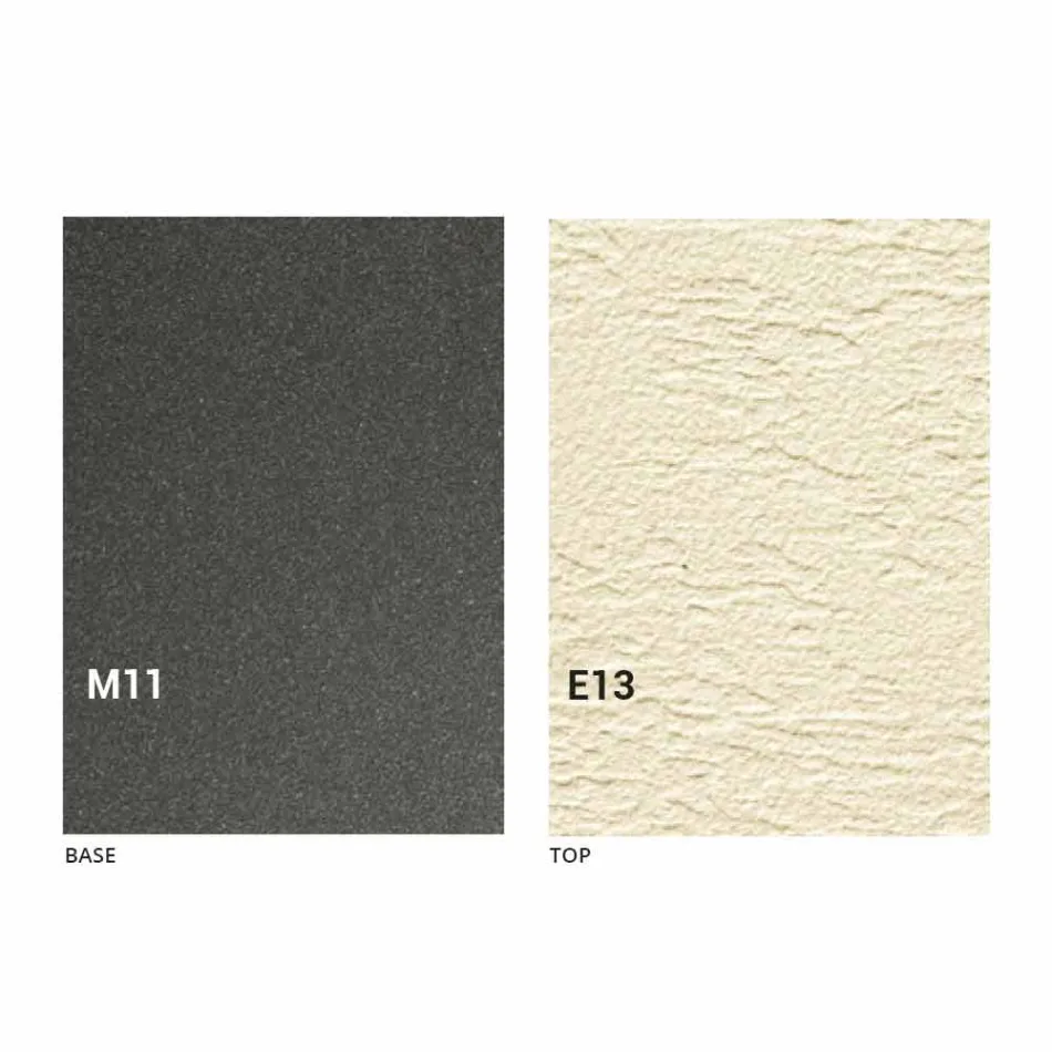 Table basse transformable moderne avec plateau effet Malta Made in Italy - Patroclus Viadurini