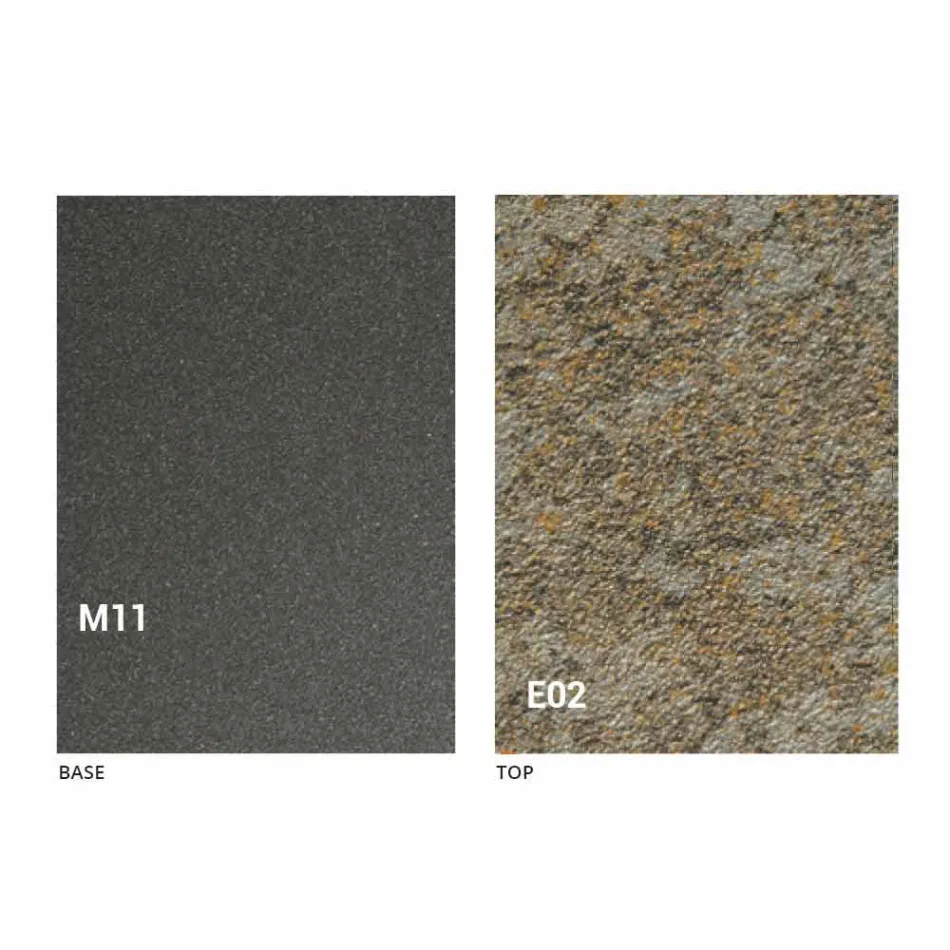 Table basse transformable moderne avec plateau effet Malta Made in Italy - Patroclus Viadurini