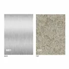 Table basse transformable moderne avec plateau effet mortier fabriquée en Italie - Salomon Viadurini