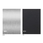 Table basse transformable moderne, dessus effet mortier fabriquée en Italie - Salomon Viadurini