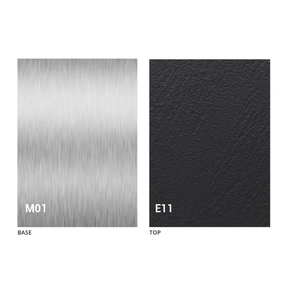 Table basse transformable moderne, dessus effet mortier fabriquée en Italie - Salomon Viadurini