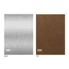 Table basse transformable moderne, dessus effet mortier fabriquée en Italie - Salomon Viadurini