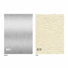 Table basse transformable moderne avec plateau effet mortier fabriquée en Italie - Salomon Viadurini