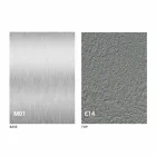 Table basse transformable moderne avec plateau effet mortier fabriquée en Italie - Salomon Viadurini