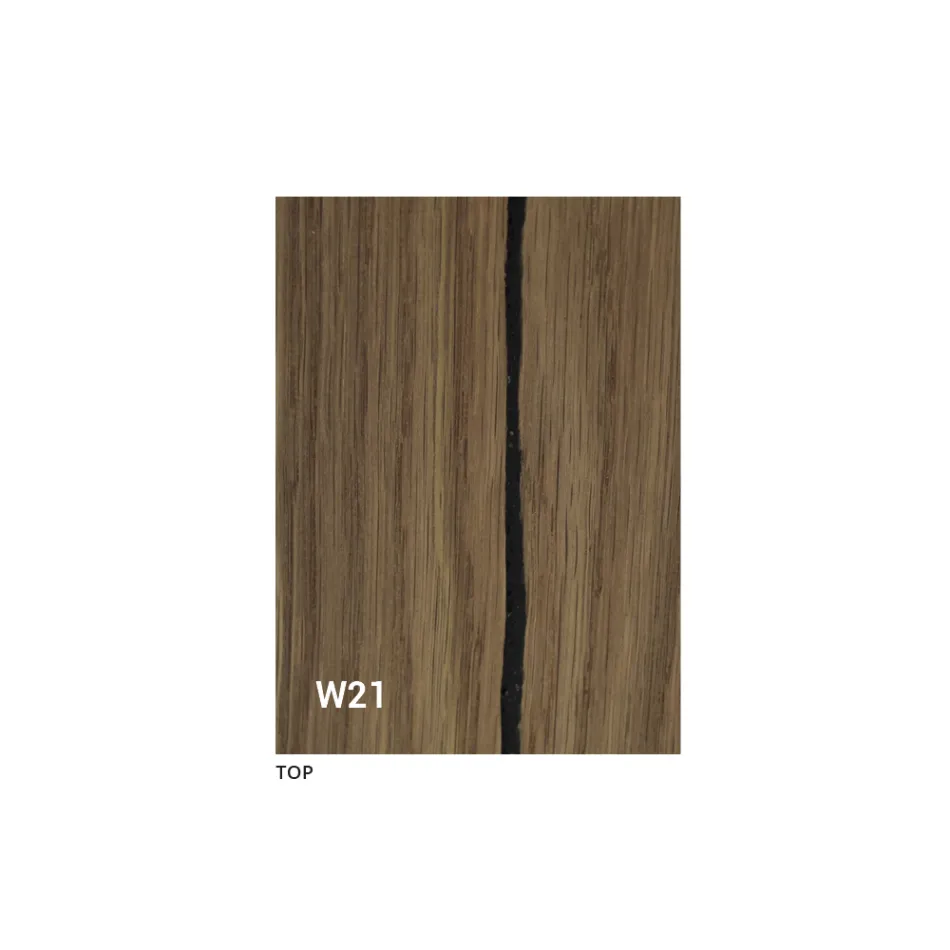 Table basse transformable moderne en bois et métal, fabriquée en Italie - Spirit Viadurini