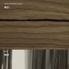 Table basse transformable moderne en métal et bois Made in Italy - Universe Viadurini