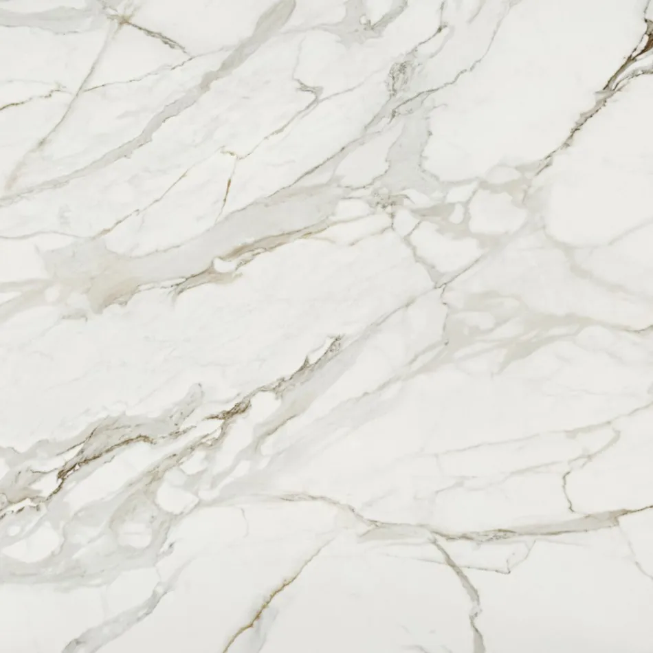 Table basse Tulipe Eero Saarinen H 41 cm, céramique polie, fabriquée en Italie - Écarlate Viadurini