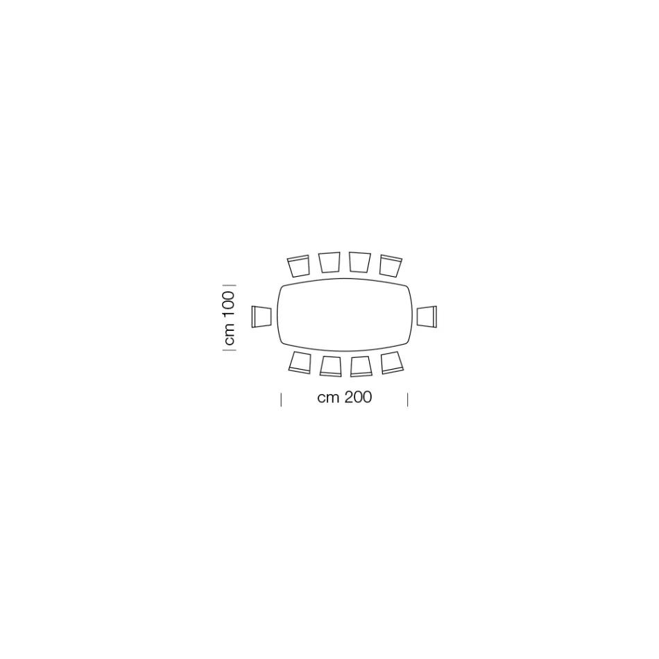 Table Tonneau Moderne en Céramique et Acier Or Rose Fabriquée en Italie – Settimmio Viadurini