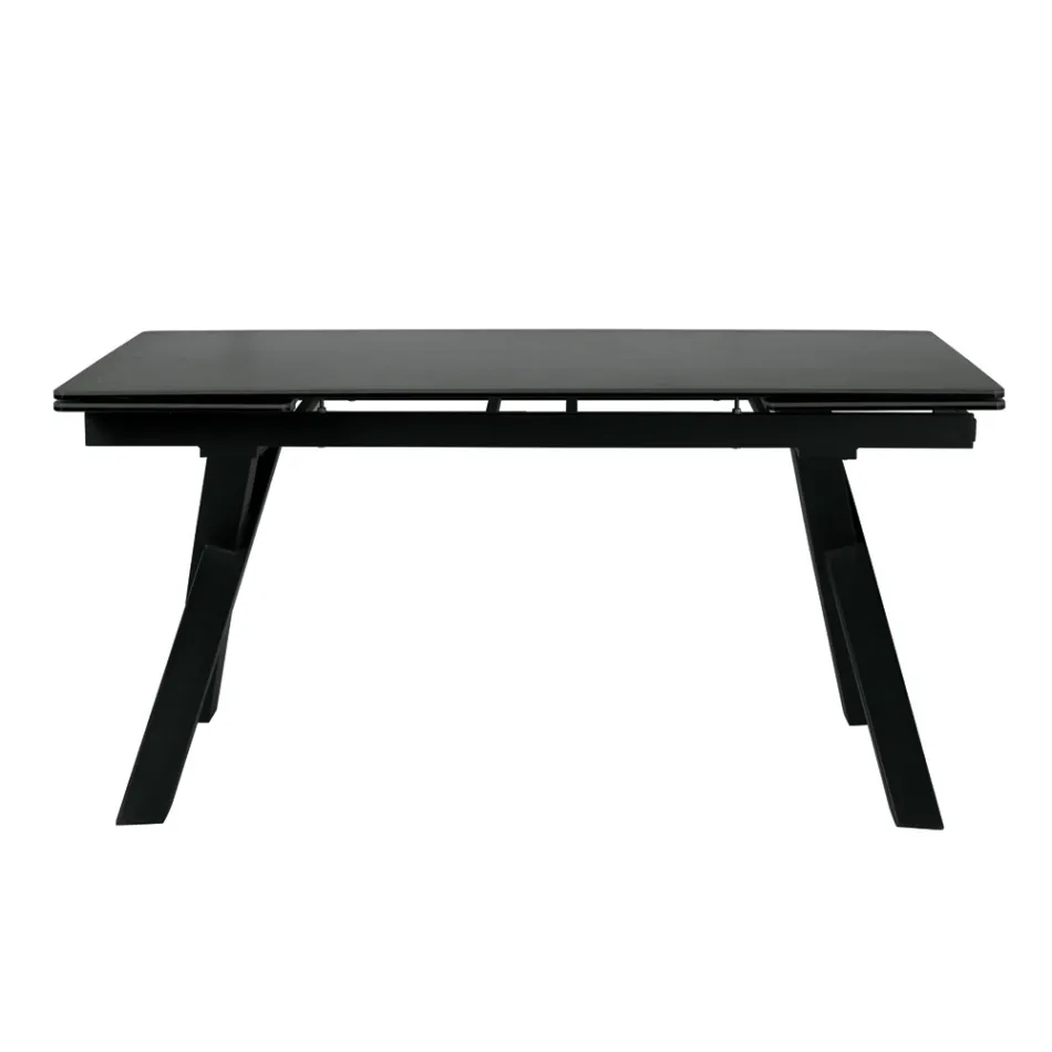 Table extensible 160/240 x 90 cm en vitrocéramique - Master Viadurini