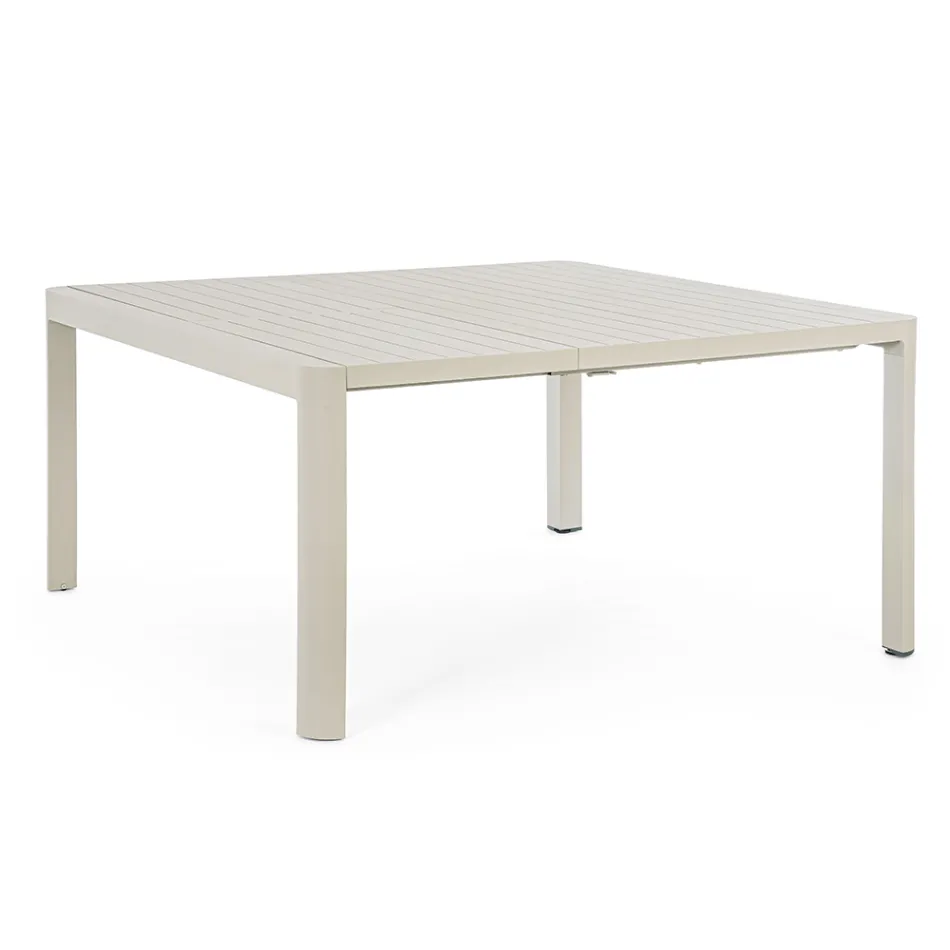 Table extensible jusqu'à 149 cm en aluminium thermolaqué - Besoin Viadurini