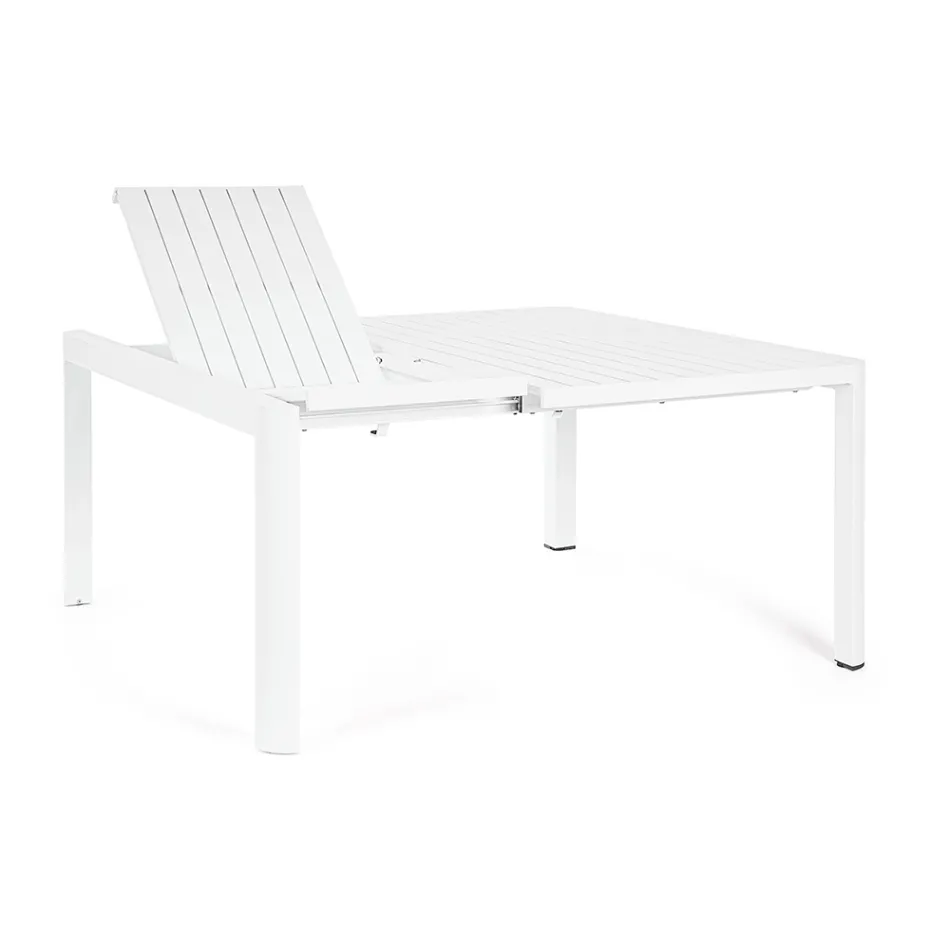 Table extensible jusqu'à 149 cm en aluminium thermolaqué - Besoin Viadurini