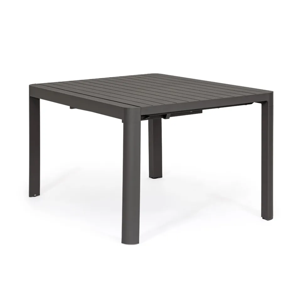 Table extensible jusqu'à 149 cm en aluminium thermolaqué - Besoin Viadurini