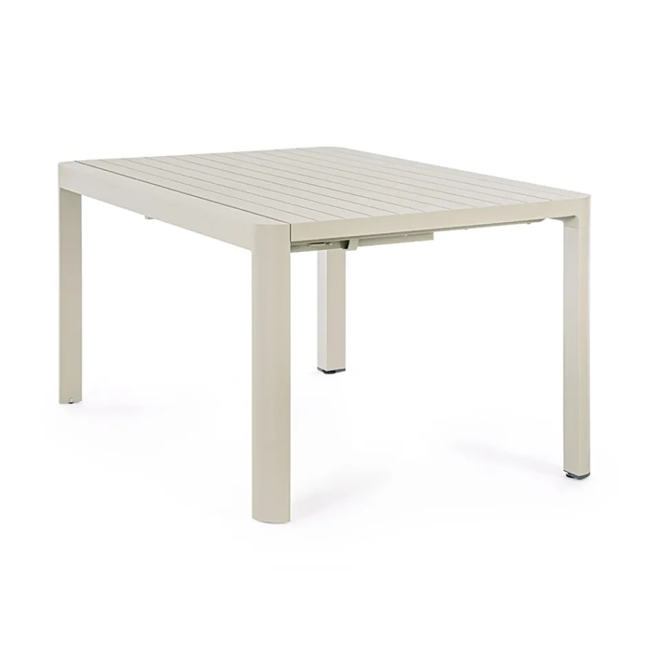 Table extensible jusqu'à 149 cm en aluminium thermolaqué - Besoin Viadurini