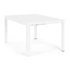Table extensible jusqu'à 149 cm en aluminium thermolaqué - Besoin Viadurini