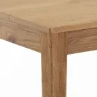 Table extensible jusqu'à 180 cm en bois de bouleau massif - thallium Viadurini