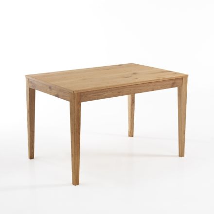 Table extensible jusqu'à 180 cm en bois de bouleau massif - thallium Viadurini