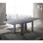 Table extensible en bois durable jusqu'à 180 cm - Perro Viadurini