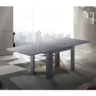 Table extensible en bois durable jusqu'à 180 cm - Perro Viadurini