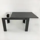 Table à manger design extensible à 210 cm en bois durable - Perro Viadurini