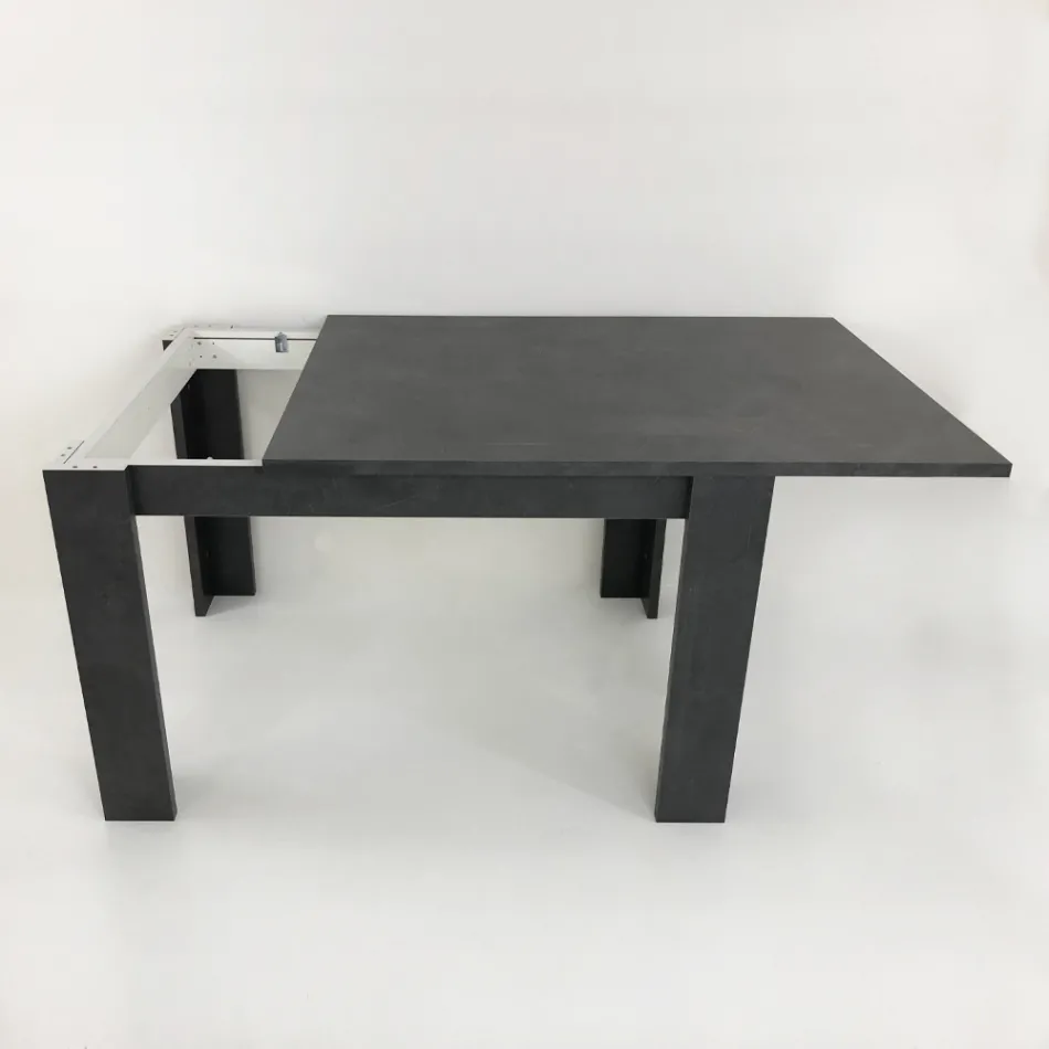 Table à manger design extensible à 210 cm en bois durable - Perro Viadurini