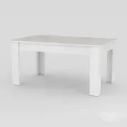 Table à manger design extensible à 210 cm en bois durable - Perro Viadurini