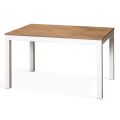 Table extensible à 210 cm en mélaminé et bois massif Made in Italy - Gustavo