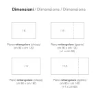 Table Extensible à 220 cm avec Base en Hêtre Graphite Made in Italy - Toles Viadurini